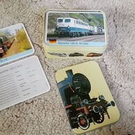 Sammelkarten über historische Eisenbahnen - verschiedene Baureihen