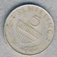 Österreich 5 Schilling 1972
