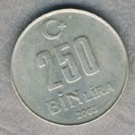 Türkei 250 Bin Lira 2003