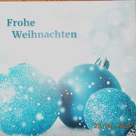 CD Sampler-Album: "Frohe Weihnachten"