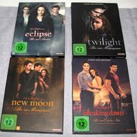 4 DVD Filme der Twilight Saga ( 2 Disc Fan Edition )