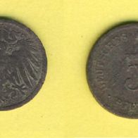 Kaiserreich 5 Pfennig 1895