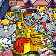 Ü-Ei Puzzle 2001 - Mega Mäuse - rechte untere Ecke + BPZ
