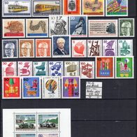 Berlin 1971 kompletter Jahrgang MiNr. 379 - 417 postfrisch ohne C-D-Werte
