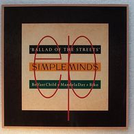 Simple Minds - Ballad Of The Streets, Maxi Single Virgin 1989
