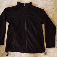 schwarze Fleecejacke Gr. 176