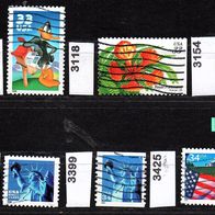 USA Lot 28 - Mi. Nr. 3114 bis 3427 - Jahrgang 1999 bis 2001 o