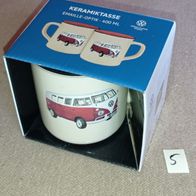 Keramik Tasse VW Bus, lizensierte Ausgabe