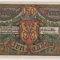 Kirn-Nahe-Notgeld 50 Pfennig ohne Datum Kz.58634