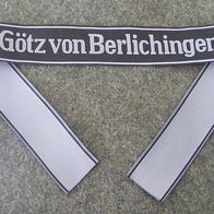 Götz von Berlichingen - Ärmelband, Ärmelstreifen, Cuff Titles, BEVO, WW II, WK II