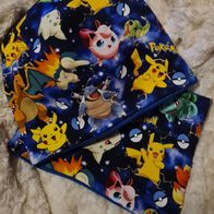 Beanie Loop Set Pokemon Wunschgröße Junge Mütze Schal