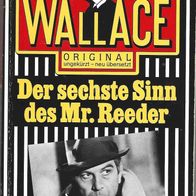 Scherz Taschenkrimi " Der sechste Sinn des Mr. Reeder " von Edgar Wallace