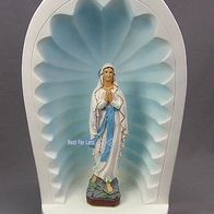 Generico Standbeeld Maria Madonna Lourdes van hars 30 cm van Paben Generico Standbeeld Maria Madonna Lourdes van hars 30 cm van Paben
