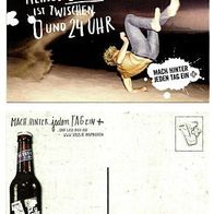 Reklame-Postkarte "BERRY-X with Guarana" Brauerei Veltins Meschede-Grevenstein