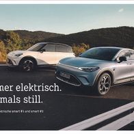 Smart #1 & #3 ( Österreich ) 2024 , 4 Seiten