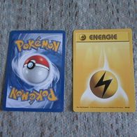 Pokemon-Karte Energie gelb, Nr. 100/102 (T-)