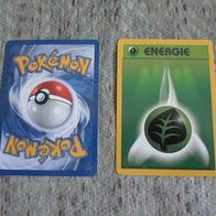 Pokemon-Karte Energie grün, Nr. 99/102 (T-)