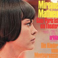 7 Vinyl Mireille Mathieu / Ganz Paris ist ein Theater