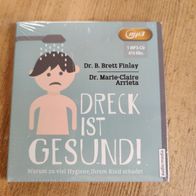 Dreck ist gesund! - Warum zu viel Hygiene Ihrem Kind schadet - mp3-CD - NEU OVP