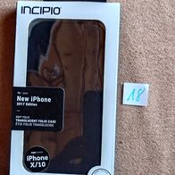 Incipio Handytasche Orbit Translucent Folio Case für iPhone X/10