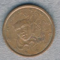 Frankreich 5 Cent 2001