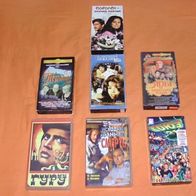 7x VHS Videokassetten Russisch RUßLAND CCCP VIDEO Kassetten