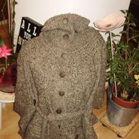 Pepe Jeans Strick Jacke Poncho braun meliert one size