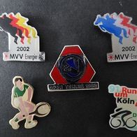 5 verschiedenen Pins, Lot 19