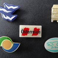 5 verschiedenen Pins, Lot 21