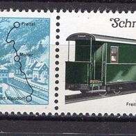 DDR 1981 Schmalspurbahnen (II) W Zd 506 postfrisch