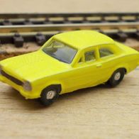 Ford Escort MK1 ´69, Limousine, gelb, 3D-Druck-Kleinserie, Ep4, Replitek