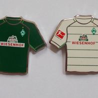 WERDER BREMEN Trikot Pin Paar 2017-2018 Fussball Bundesliga