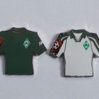 WERDER BREMEN Trikot Pin Paar 2001-2002 Fussball Bundesliga