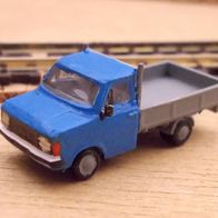 Ford Transit II ´78, Pritsche, blau-grau, 3D-Druck-Kleinserie, Ep4, Replitek