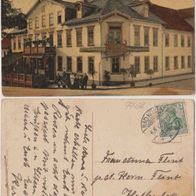 Bad-Berka-Hotel-zum-deutschen-Kaiser-Ak 1912 , Erhaltung1