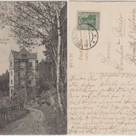 Bad-Berka Schloss, Rodberg Ak 1915, Erhaltung1