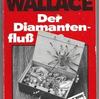 Edgar Walölace Rote Taschenkrimi " Der Diamantenfluß "