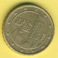 Österreich 10 Cent 2002