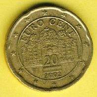Österreich 20 Cent 2002