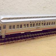 65´ Standard Coach, Santa Fe, Personenwagen, silbern, 3002, EVP, Mehano, Ep3