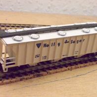 Covered Hopper Car, GACX, Silowagen, Holly Sugar, 1, EVP, Minitrix 51 3137 00 Ep3