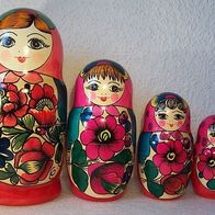 4 Matrioschka Puppen-Set