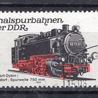 DDR 1983 Schmalspurbahnen (III) W Zd 567 gestempelt