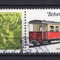 DDR 1984 Schmalspurbahnen (IV) W Zd 583 gestempelt -1