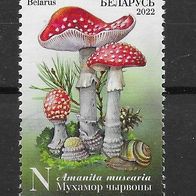 001) Belarus 2022 Pilze Mi. Nr. ? gestempelt