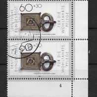 009) BRD/Bund 1987 Wohlfahrt Mi. Nr. 1334 Ecke mit Formnummer 4 gestempelt