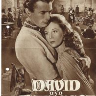 Filmprogramm IFB Nr. 1452 David und Bathseba Gregory Peck 4 Seiten