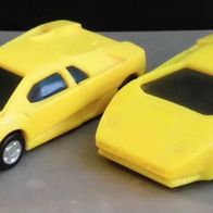 Ü-Ei Auto 1995 - Edle Sportwagen - beide Fahrzeuge