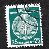 DDR Dienstsmarke Michelnr. 23 o