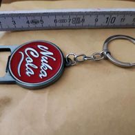 Schlüsselanhänger mit Flaschenöffner von Nuka Cola, Fallout